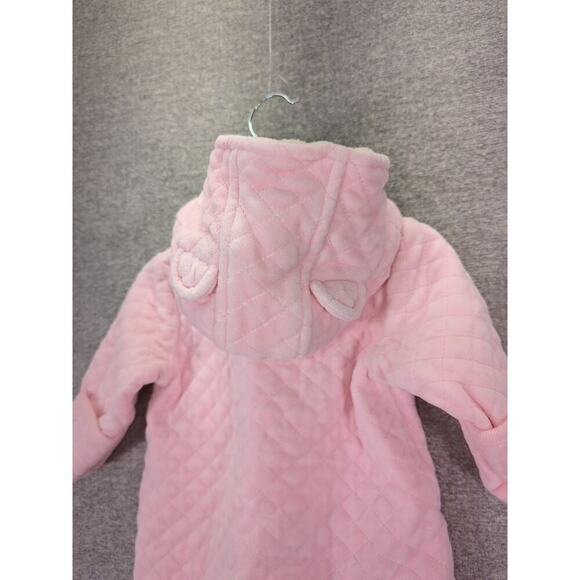Nordstrom Baby Quilted Cotton Bunting Pink Size 6 Months - Picture 7 of 13